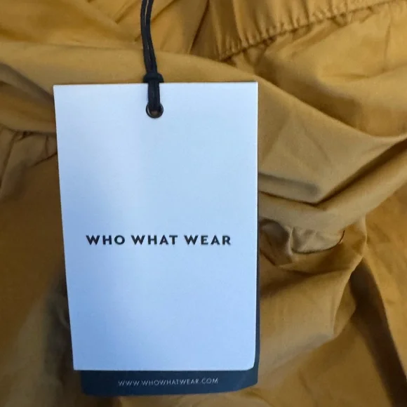 Who What Wear Mustard A-Line Skirt 3X - Picture 3 of 7